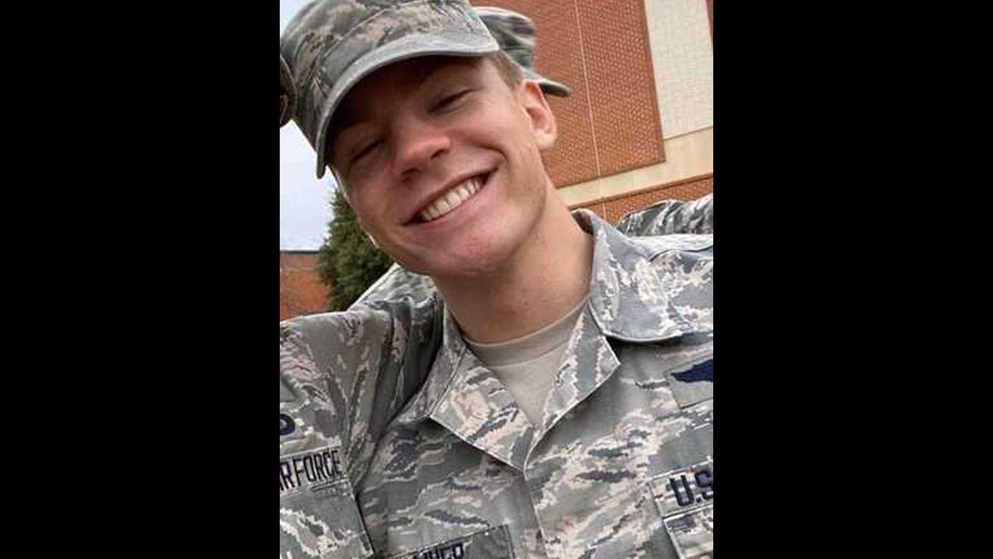 Family mourns airman killed in Osprey crash as search continues