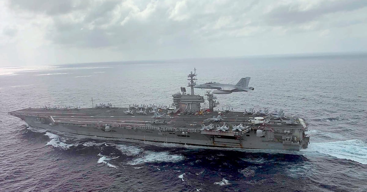 Sailors on board carrier Theodore Roosevelt test positive for COVID-19
