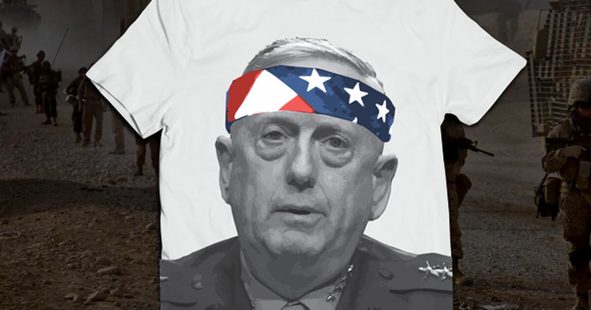 The Cult Of Mad Dog Mattis Has A Quirky Business Line And The General Is Ok With It