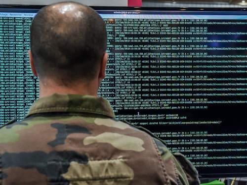 Cyber forces of the future might need to exploit the electromagnetic spectrum to get at targets not connected to traditional networks. (PHILIPPE HUGUEN/AFP/Getty Images)
