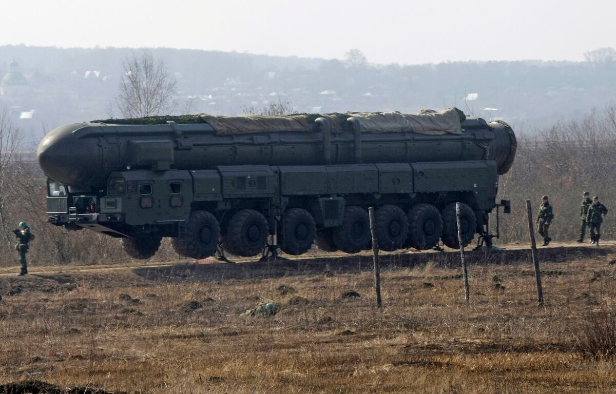 Russian Military Exercise Features Icbm Launchers
