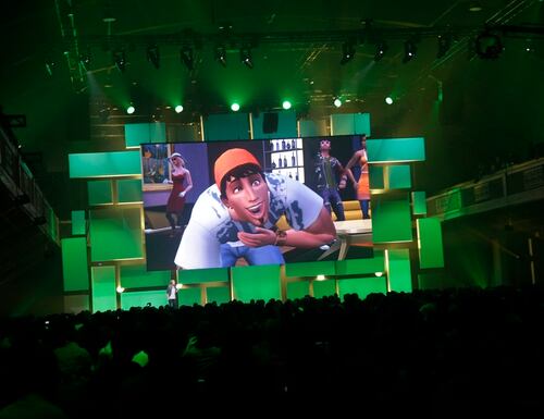 A screen shot from one of 