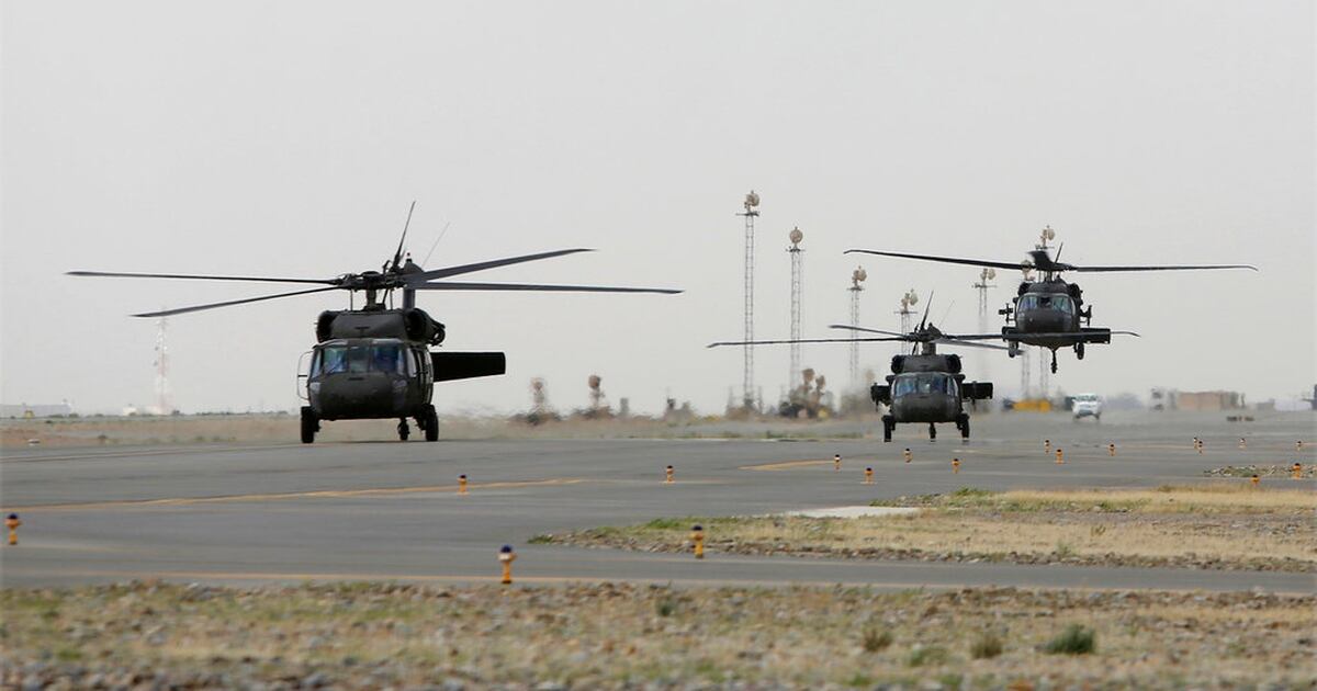 Afghans Soon To Fly Missions With Black Hawks From Us