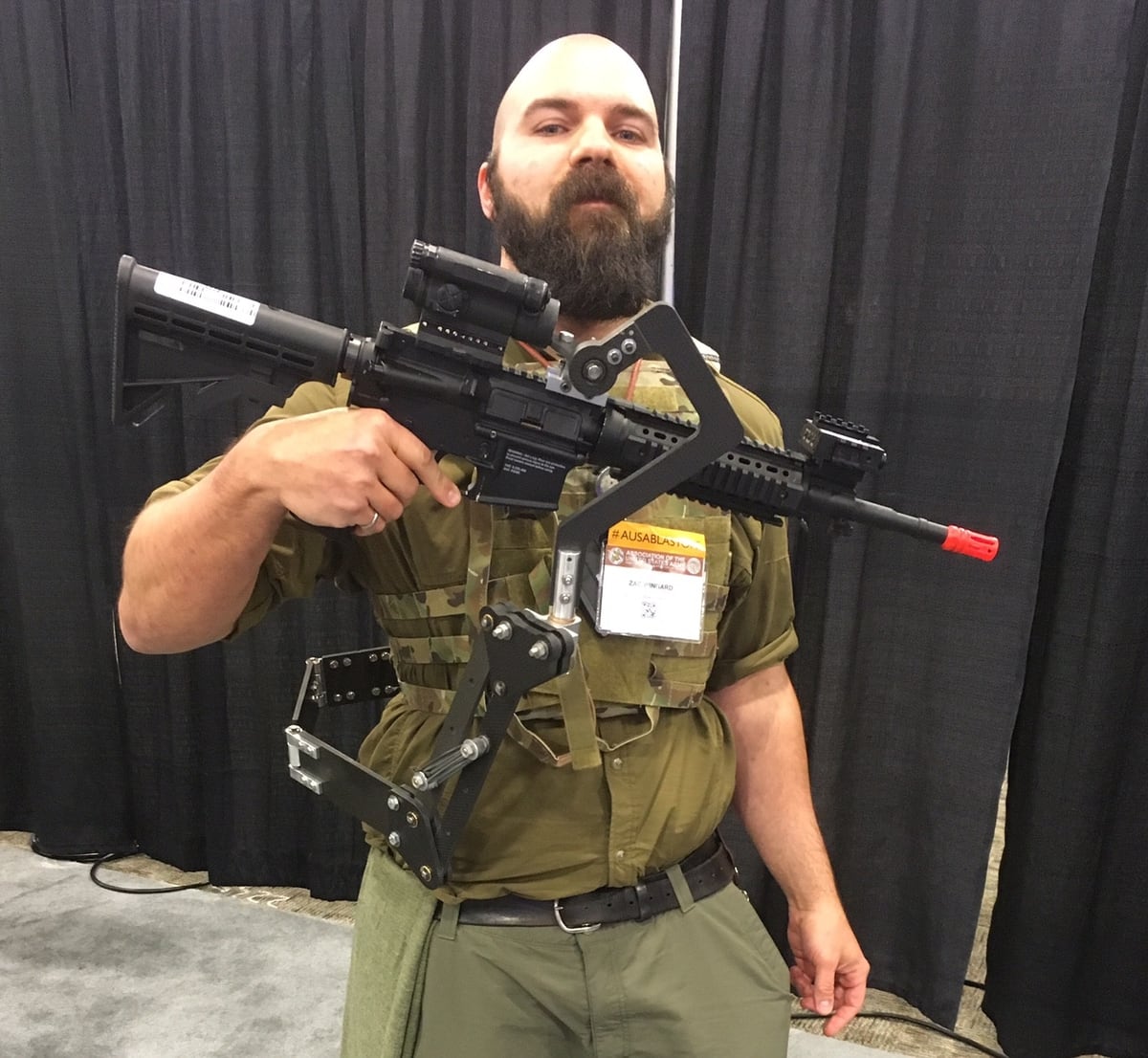 U S Army Testing Third Arm To Hold Your Weapon Boost Lethality