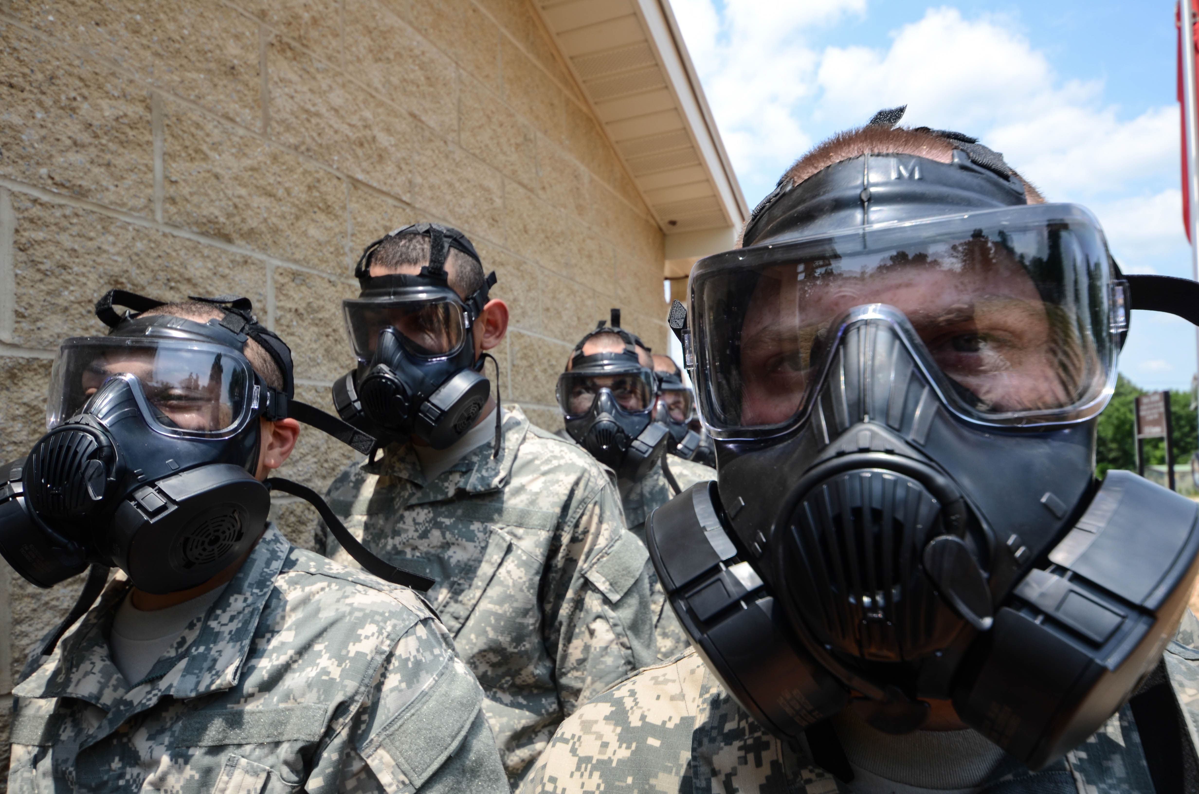 The makers of the Army's gas mask are looking into beard-friendly options