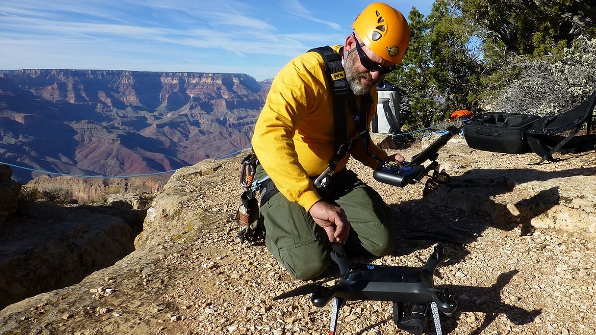 Taking to the skies Inside the world of National Park Service drone