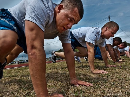 Staff Sgt. Bobby Brewer and more than 20 other Airmen perform 