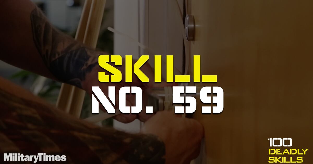 Skill 59 Barricade An Outward Opening Door