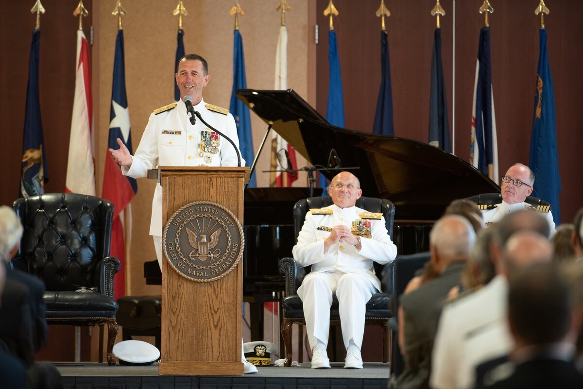 Us Navy S Top Officer Sounds Off On His Way Out The Door