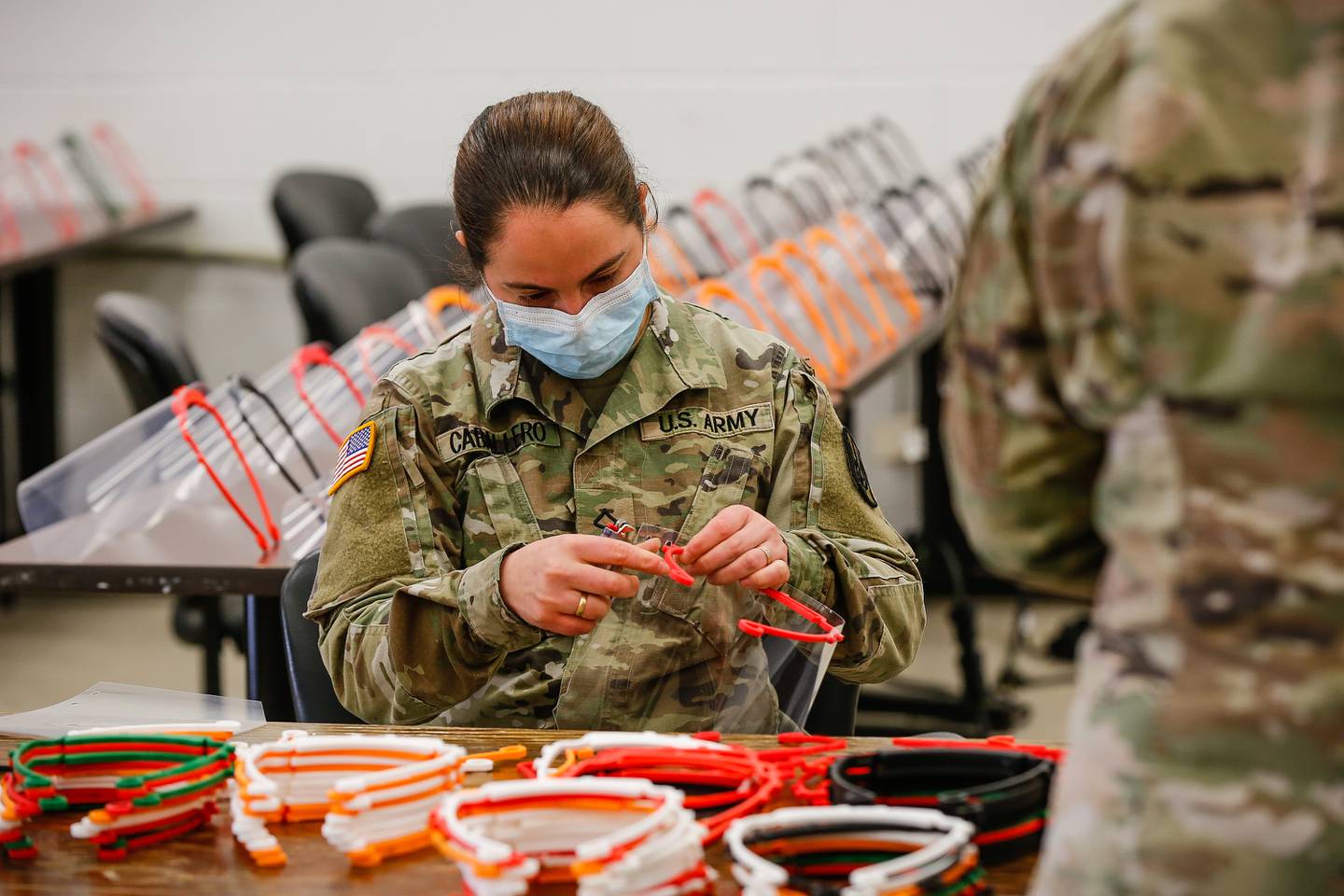 Operation Dragon Mask: XVIII Airborne Corps Creates and Distributes Personal Protective Equipment