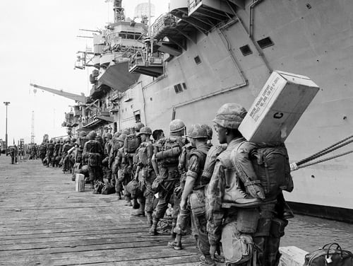 President Donald Trump signed legislation granting presumptive status for disability benefits to an estimated 90,000 Navy veterans who served in the seas around Vietnam during the war. (AP Photo)