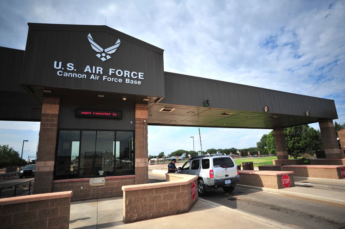 Two Cannon airmen die in separate incidents