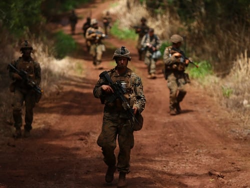 The Corps’ latest Selective Retention Bonus plan is packing all kinds of goodies for a slew of job fields. (Cpl. Aaron S. Patterson/Marine Corps)