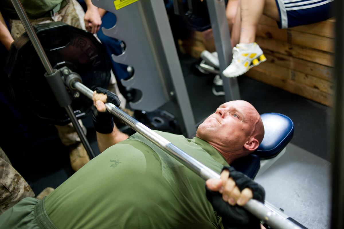 Military Muscle Maximize Your Presses Curls And Rows