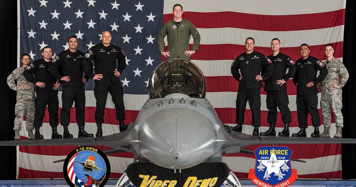 F 16 Demonstration Pilot Uses Cockpit Camera During Air Show And The Result Is Stunning