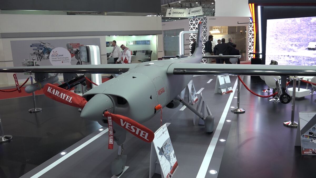 Turkey S Newest Armed Drone Makes Debut At Dubai Airshow