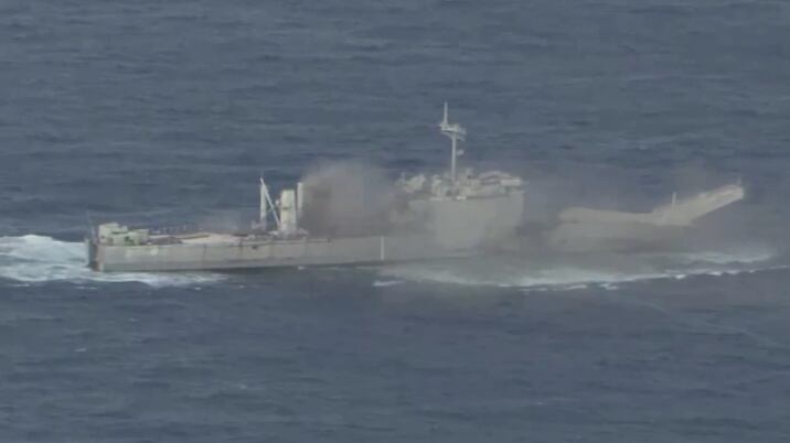 This Is What It Looks Like When A Mk 48 Torpedo Breaks Your Keel