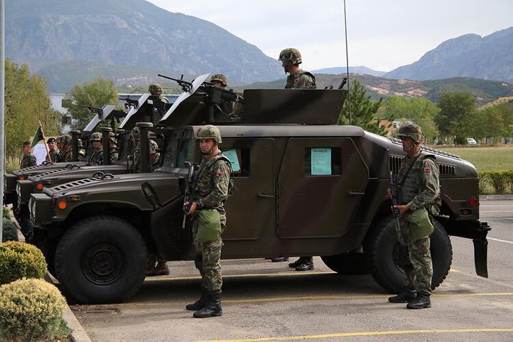 Αποτέλεσμα εικόνας για ALBANIAN ARMY ACCEPT NEW VEHICLES