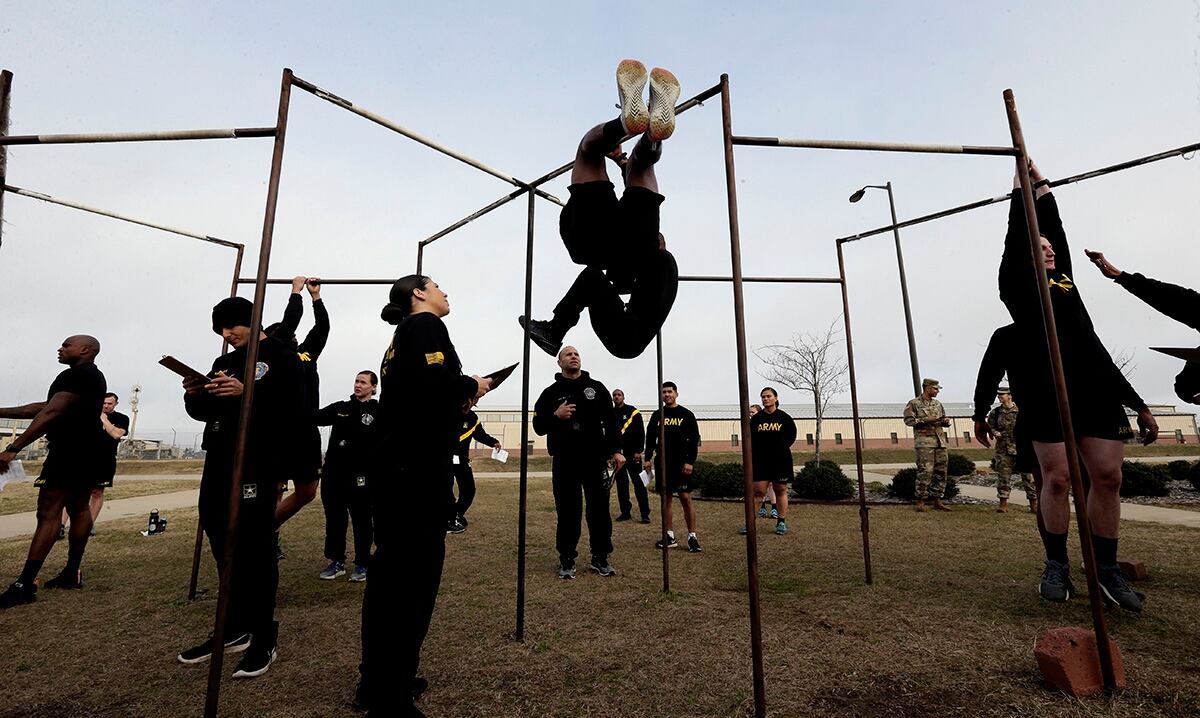 Slides Showing High Failure Rates On New Fitness Test Are Not