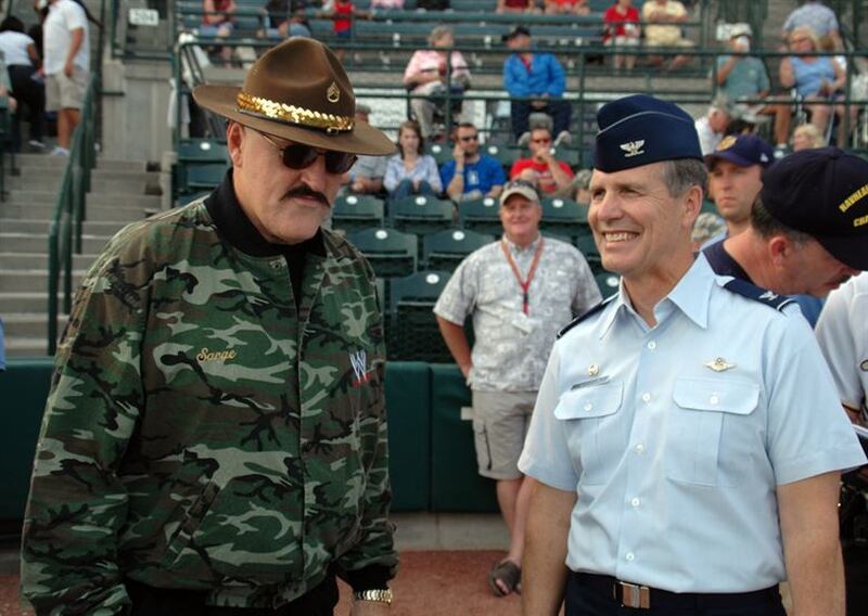 The man behind pro wrestling legend Sgt. Slaughter tells stories of