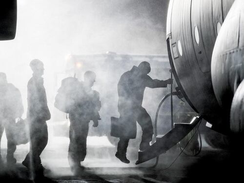 There were 667 Class A, B and C mishaps in manned aircraft last year, the least since FY 2013 and a 13 percent decline from the recent high in 2017. (Staff Sgt. Jon Alderman/Air Force)