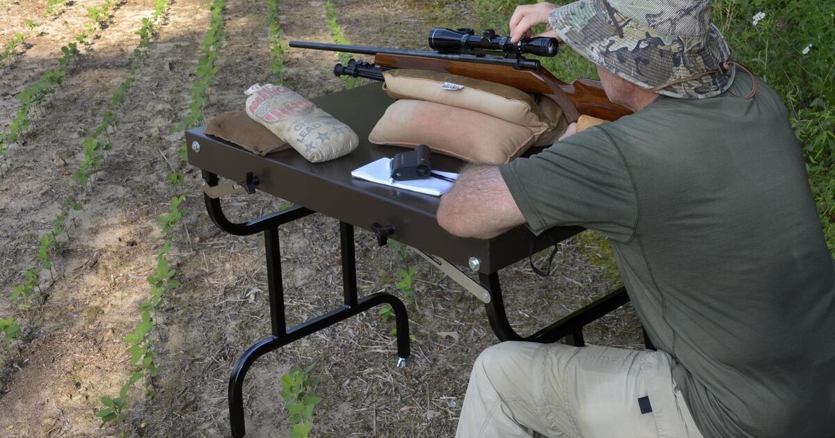 Rifle Rest Test Packable And Strong 2 Benchrest Values