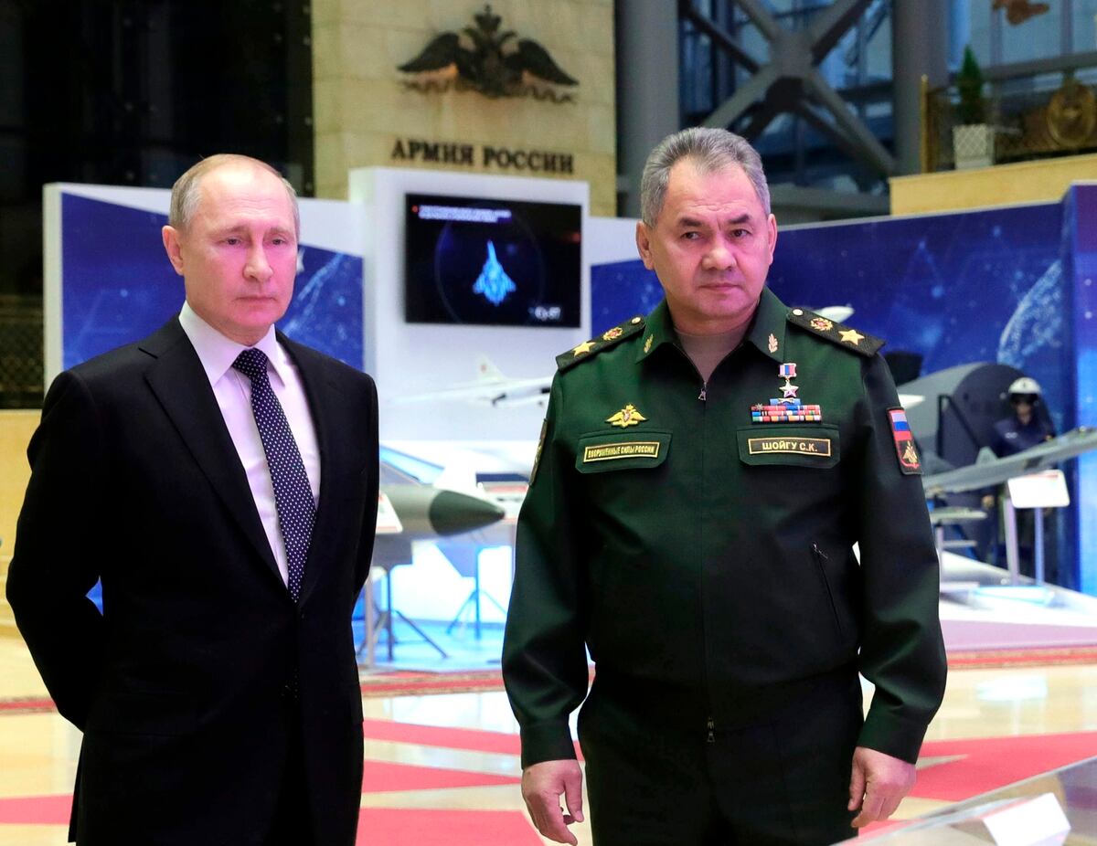 Putin Says Russia Is Leading World In Hypersonic Weapons