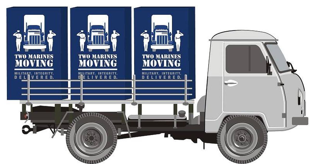 What's going on with veteran's Two Marines Moving company?