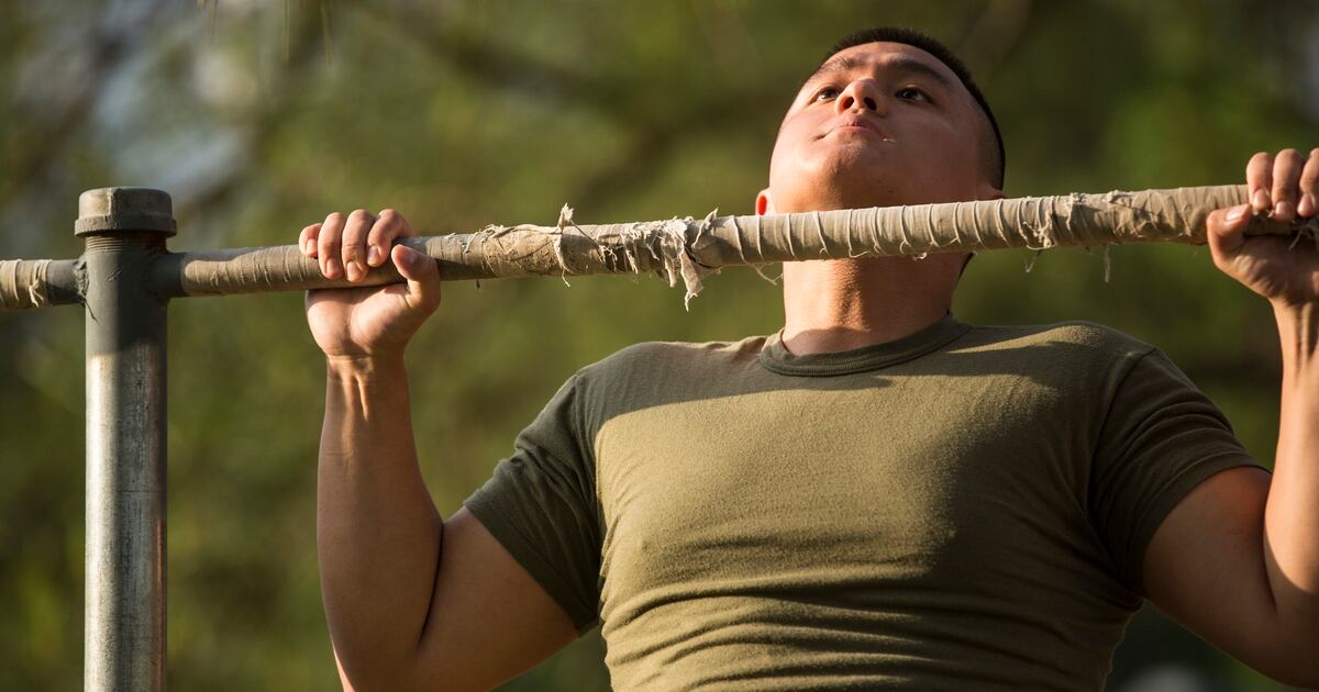 Marines Roll Out Tougher Initial Strength Test For Poolees