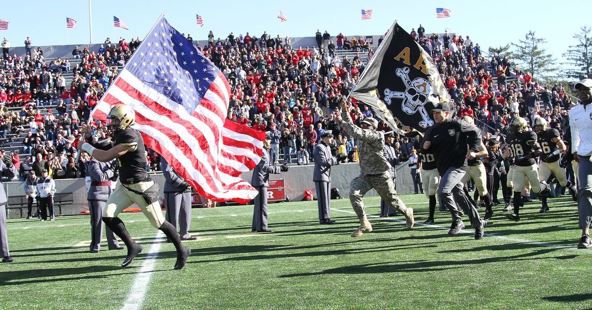 West Point Removes Motto From Army Football Spirit Flag