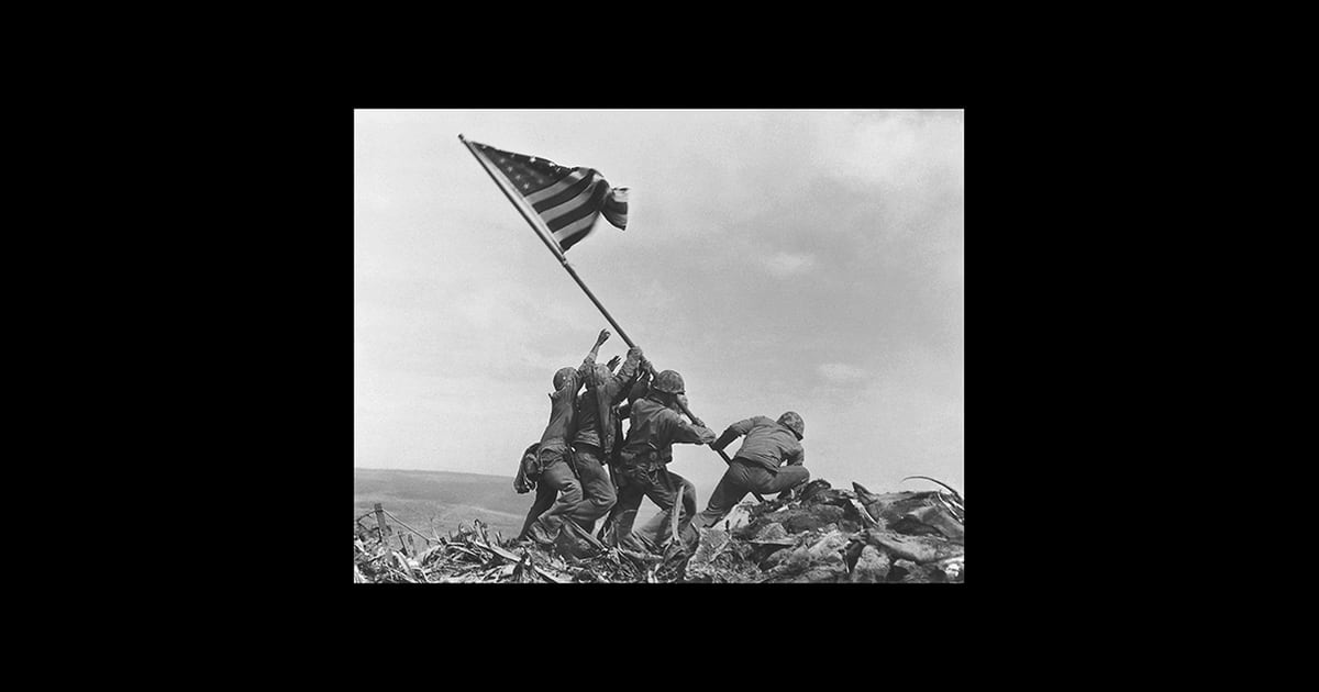 Iwo Jima The Story Behind Alan Wood And The Famous Flag On Mount