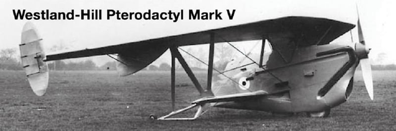 Alimentat de un Rolls-Royce V-12, Pterodactyl Mark V ar putea ajunge la 190 mph.  (Arhive HistoryNet)