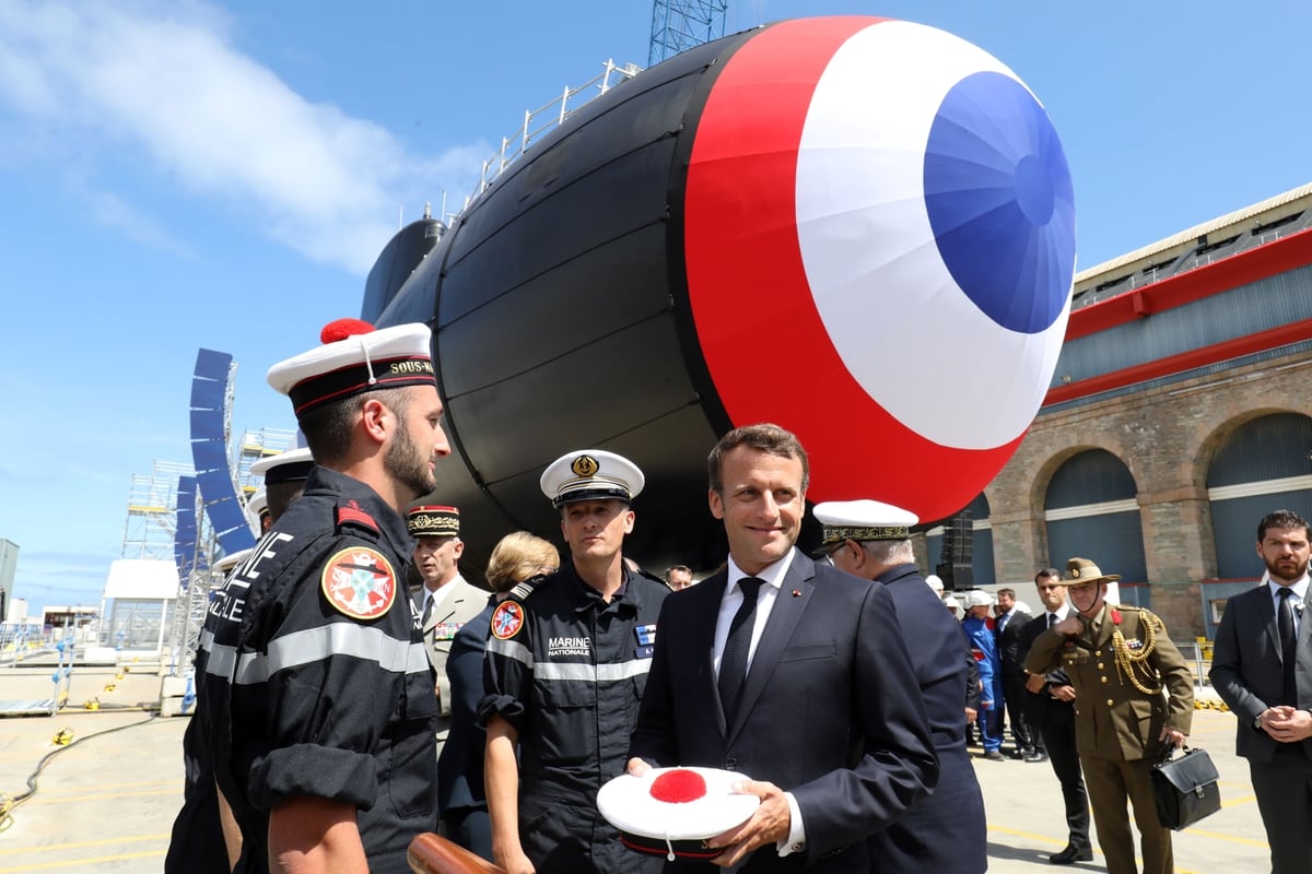 France Launches First Barracuda Class Nuclear Attack Sub