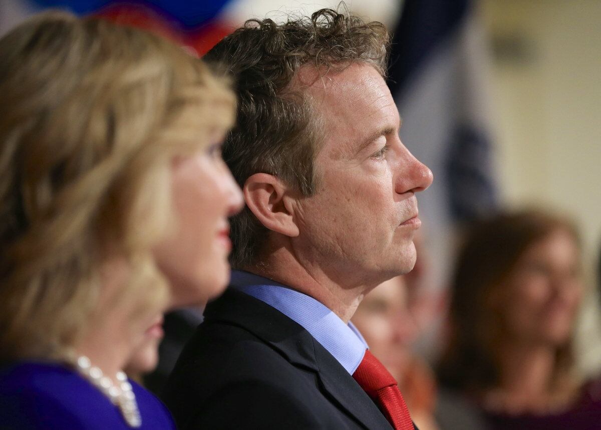 Rand Paul Blocking Bill To Avert A Government Shutdown