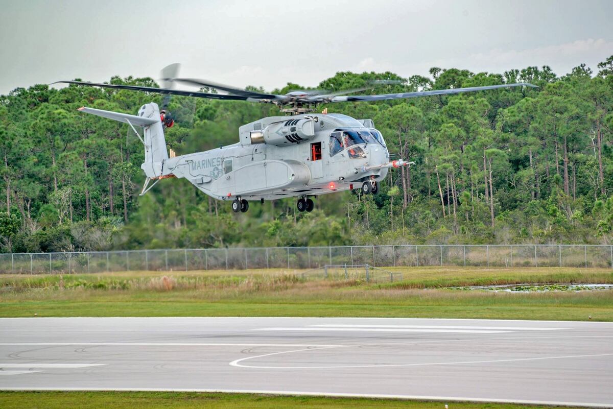 Marine Corps Ch 53k King Stallion Heavy Lift Helicopter