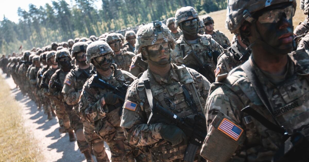 The Military Is Growing But Some Services Are Getting Smaller