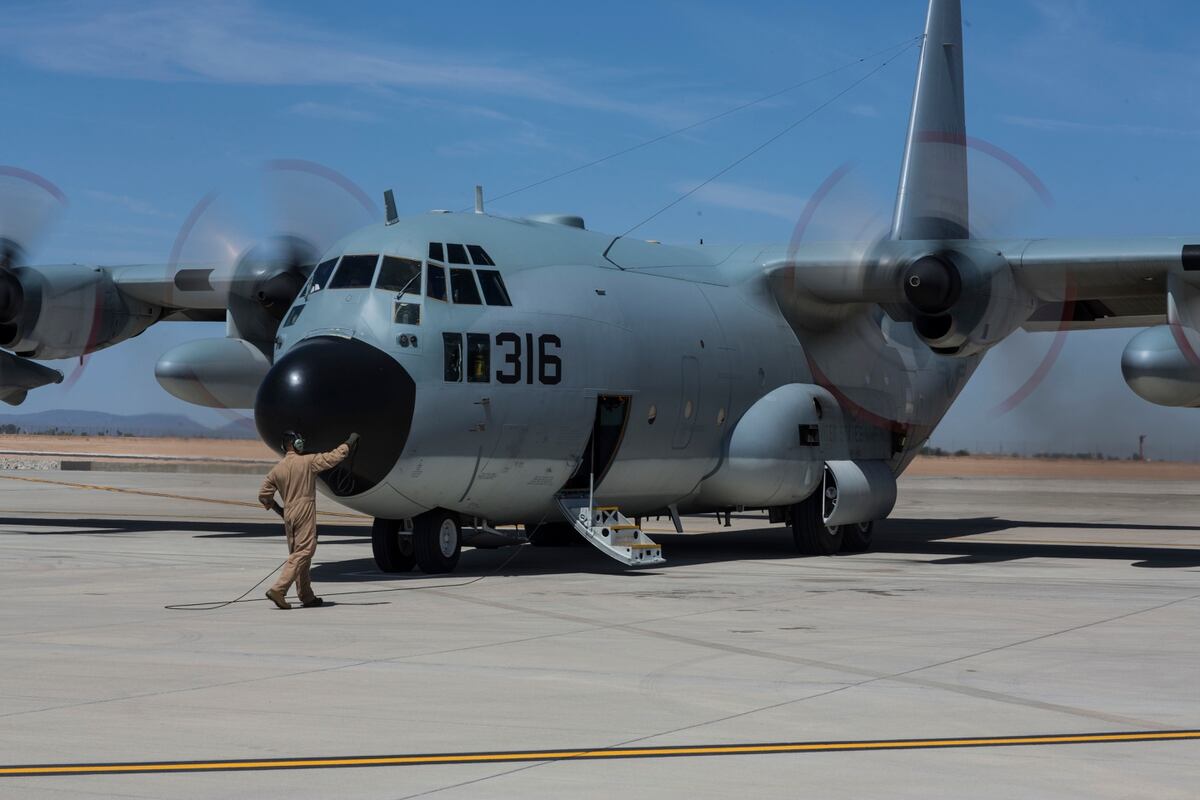 Marine Corps Kc 130ts Grounded Until Further Notice