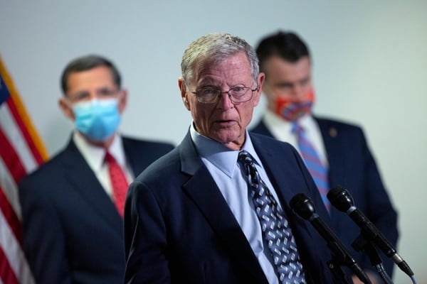 U.S. Sen. Jim Inhofe, R-Okla., is the chairman of the Senate Armed Services Committee. (Photo by Stefani Reynolds/Getty Images)
