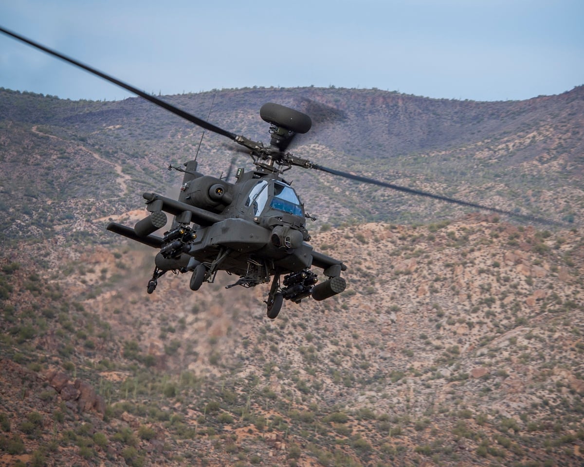 First Ah 64e Apache Guardian For Indonesia Arrives From Us