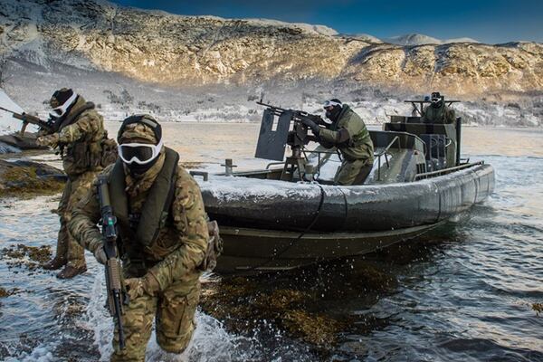 Cold weather training of Royal Marines had largely lapsed due to Britain’s focus on operations in Afghanistan. (British Royal Navy)