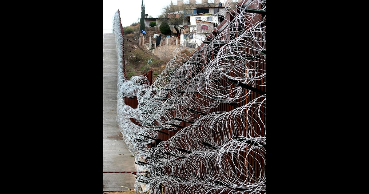 Some Troops To Spend The Next Month Painting Border Fence With Mexico