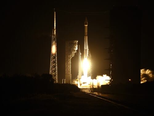 The Space Development Agency plans to launch satellites in two-year installments, rapidly growing its footprint in LEO until it's operating nearly 1,000 satellites in 2026.(U.S. Air Force photo by Sarah Corrice)