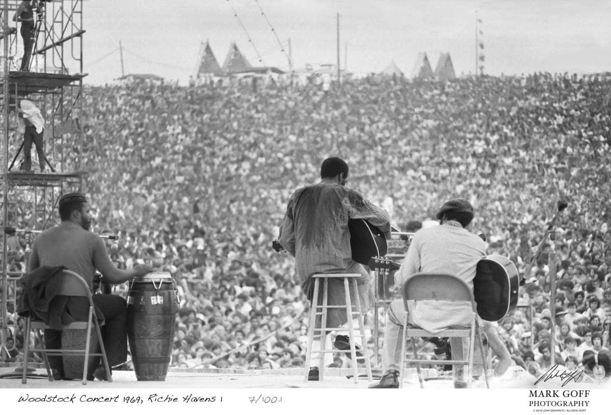 Just Out Of The Navy He Left Us A Lasting Record Of Woodstock