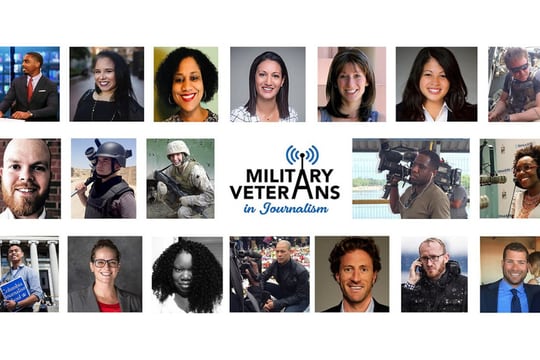 Zack Baddorf and Russell Midori founded Military Veterans in Journalism in May 2019. (Military Veterans in Journalism official Facebook)