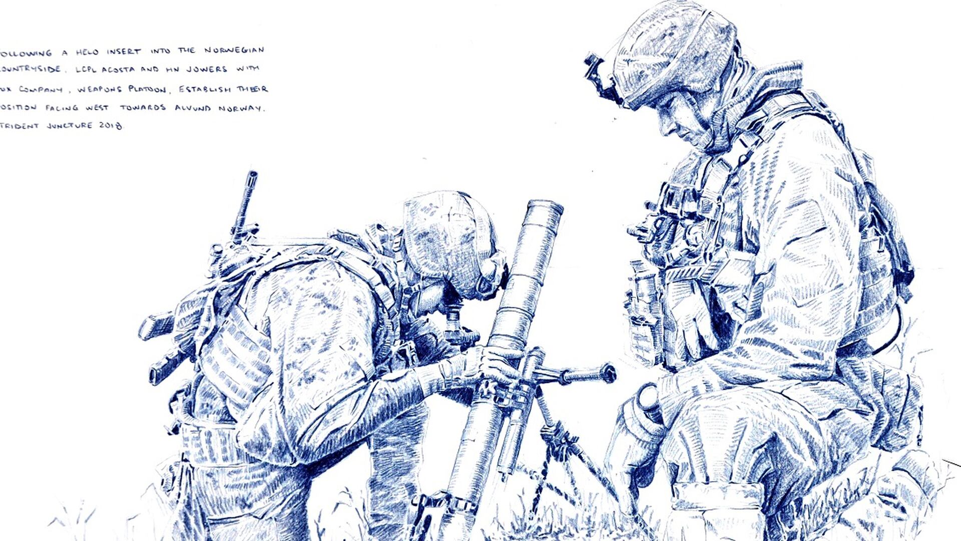 The Art Of War How Combat Artists Are Capturing The Soul Of The