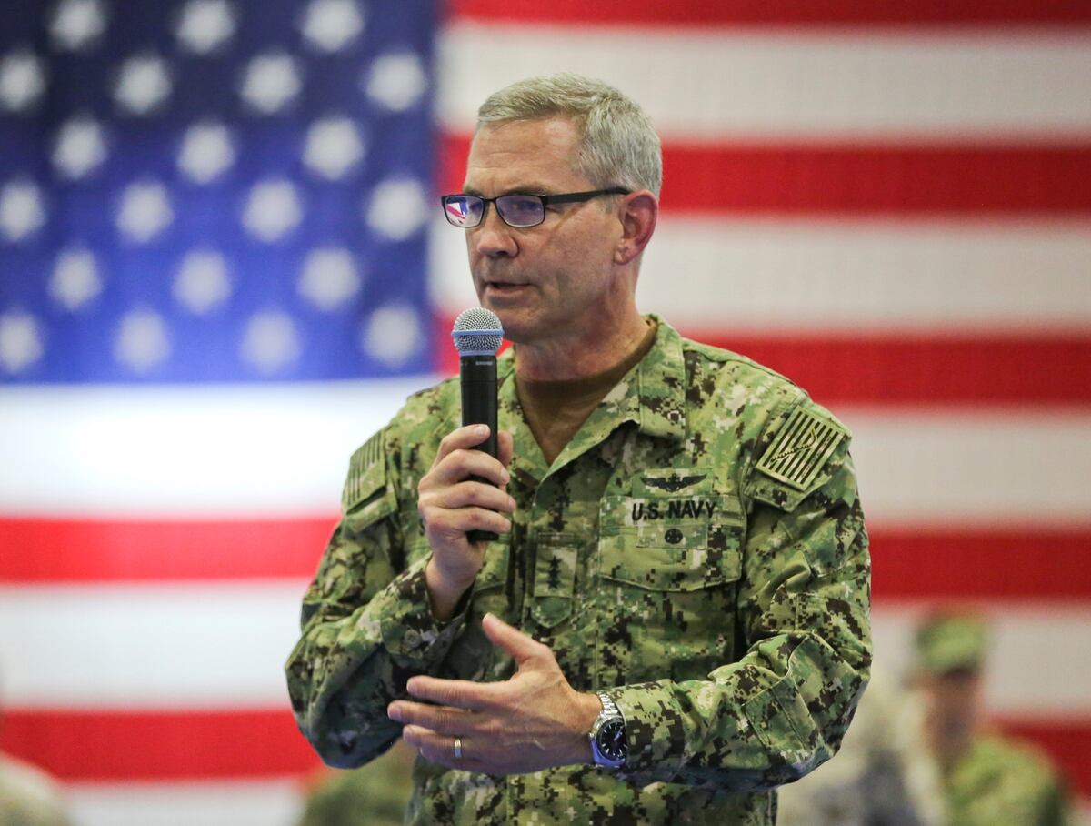 Navy’s top 5th Fleet commander found dead in his home