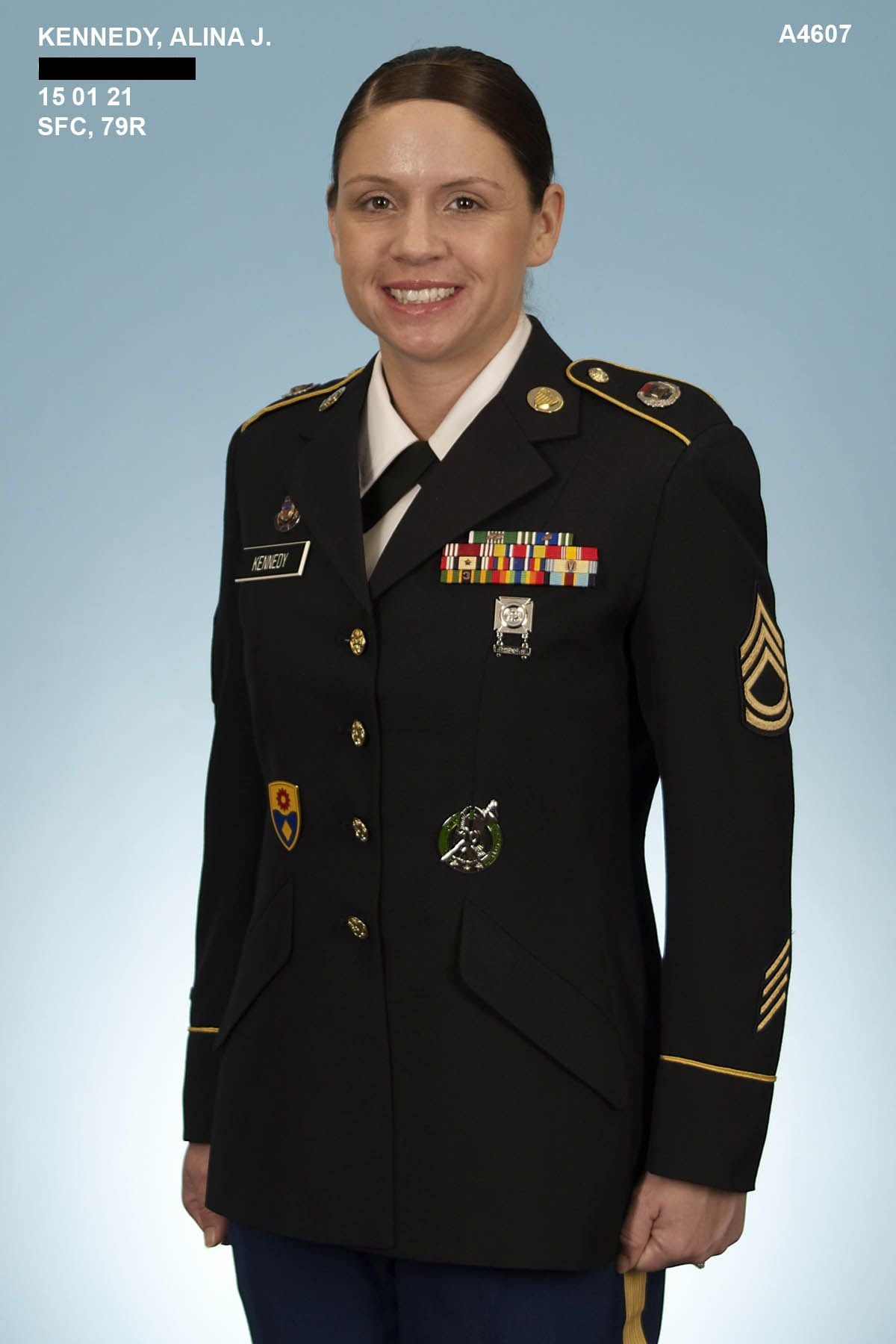 female dress blues army Army Dress Blue Service Stripes (Old Version) main image 1