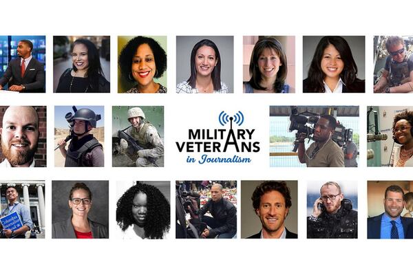 Zack Baddorf and Russell Midori founded Military Veterans in Journalism in May 2019. (Military Veterans in Journalism official Facebook)