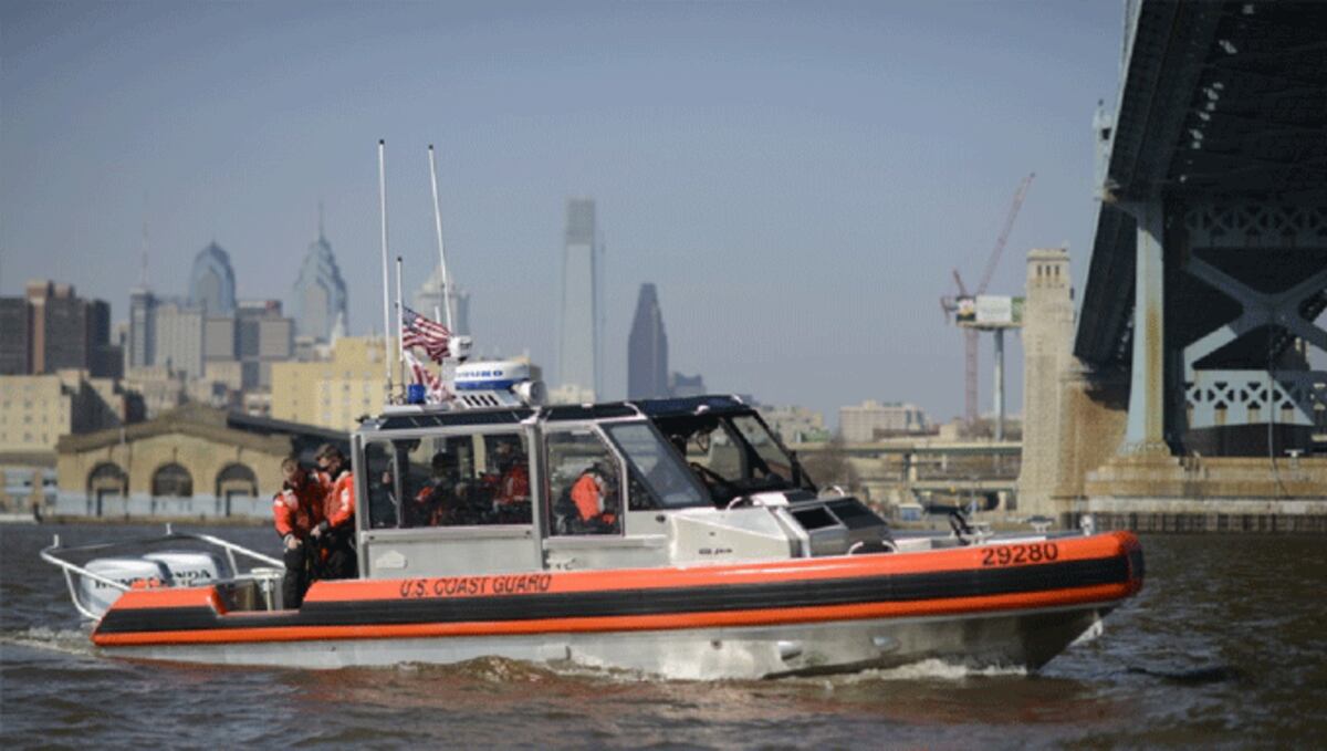 Coast Guard Rescues Four From Sinking Boat Off New Jersey Shore