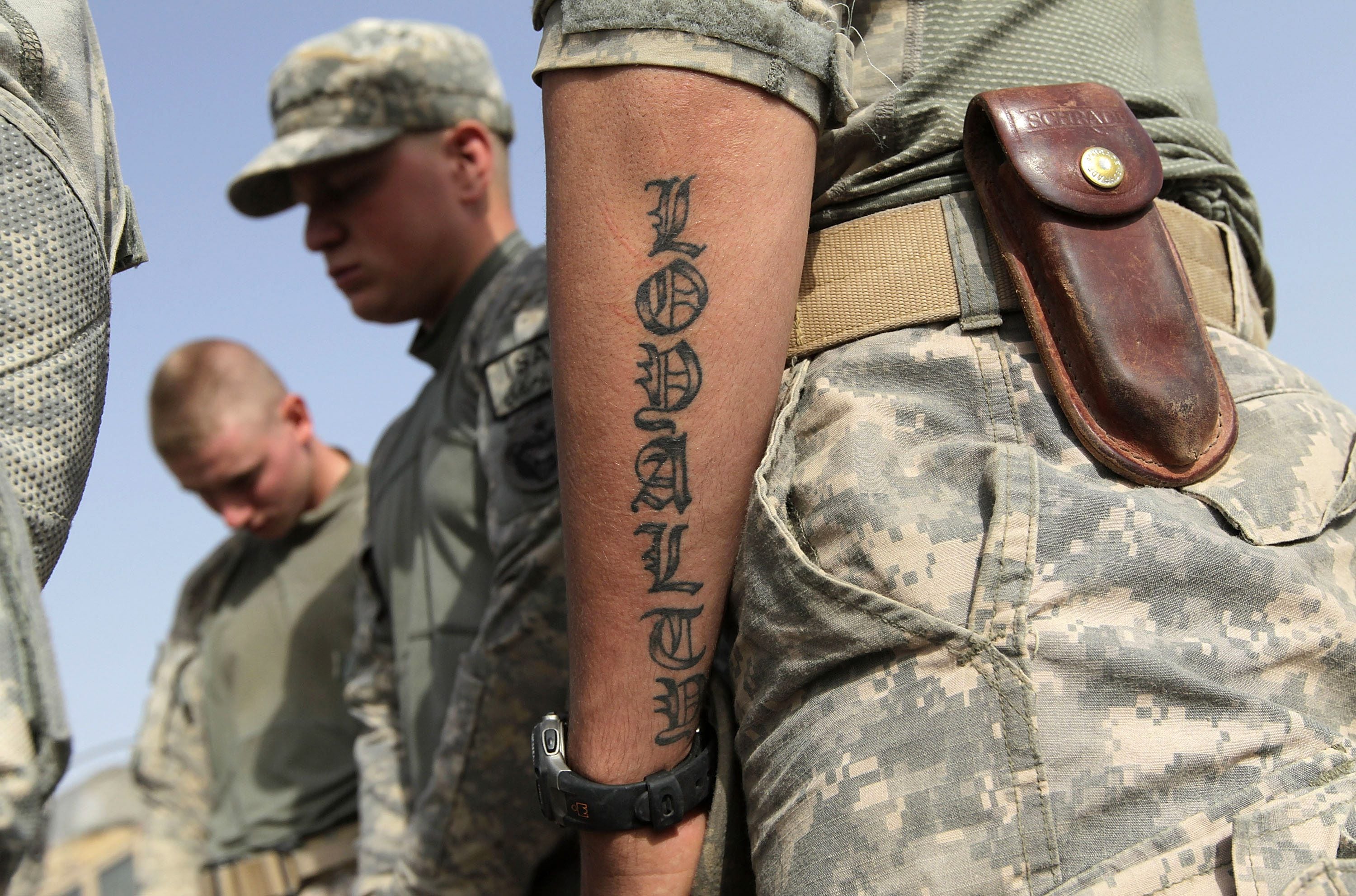 Army announces big changes to the tattoo policy Army announces big changes to the tattoo policy